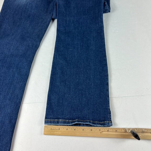 Judy Blue Jeans Women's 32x28* High Rise Slim Boot Cut Blue Stretch Denim Tag 32 - Picture 11 of 16